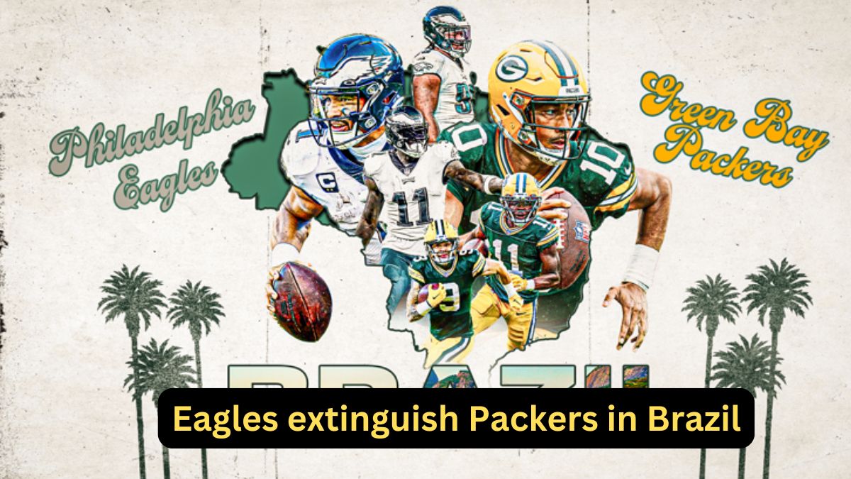 Eagles extinguish Packers in Brazil